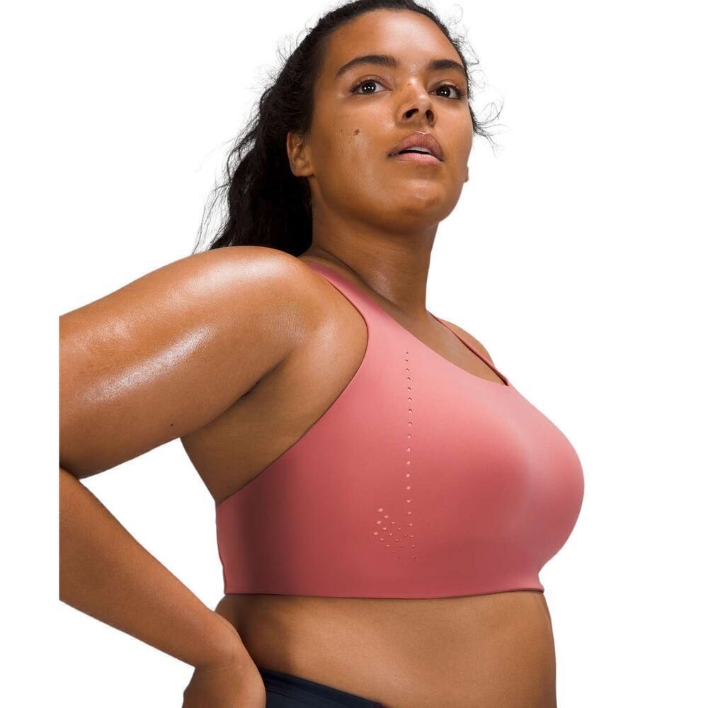 Lululemon Air Support Bra 34D Brier Rose Pink Puff High Support